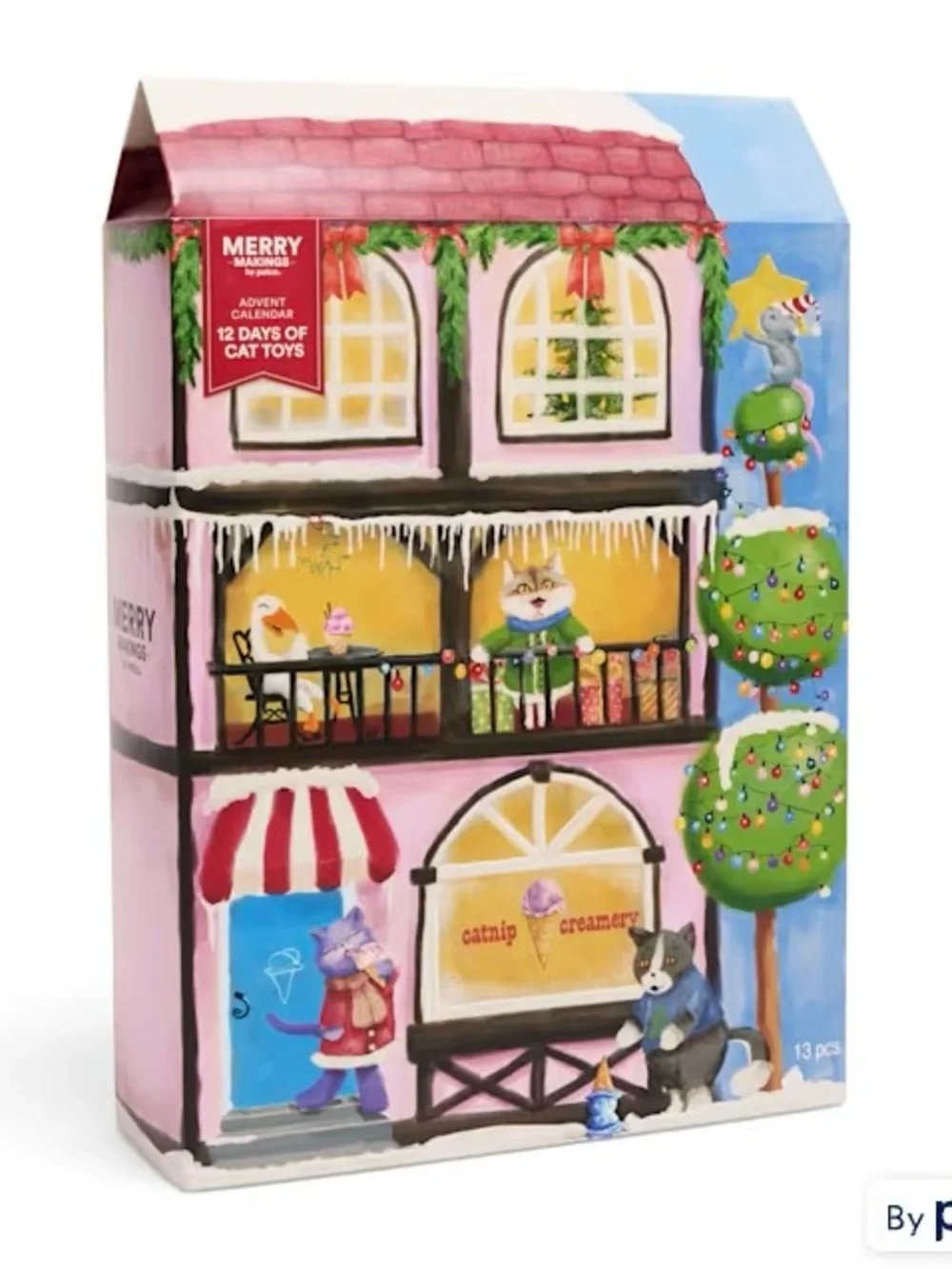 PETCO Merry Makings Advent Calendar 12 Days of Cats Toys NEW